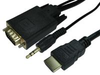 192-4517 RS PRO, 1m Male HDMI to Male VGA