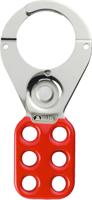 h702-jaune ABUS Yellow Steel Lockout Hasp, 3.81cm Attachment
