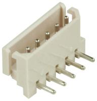 22-05-7065 Molex SPOX Series Right Angle Through Hole PCB Header, 6 Contact(s), 2.5 mm Pitch, 1 Row, Shrouded