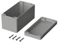02231094 Bopla Euromas Series Light Grey Polycarbonate V0 Enclosure, IP66, IK07, Light Grey Lid, 160 x 80 x 85mm