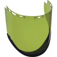 visorf14v2 Delta Plus Green PC Visor with Face Guard , Resistant To Electric Arc