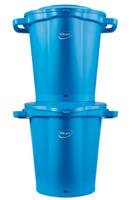 56933 Plastic Blue Bucket Lid With Handle