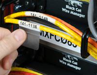 ptl-34-427-yl Brady B-427 Self-laminating Vinyl Transparent/Yellow Cable Labels, 38.10mm Width, 152.4mm Height, 50 Qty