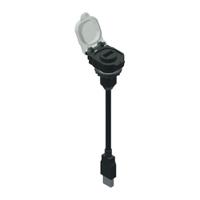 143-822 RS PRO Straight, Front Mount, Socket, Plug Type USB A USB 3.0 IP20, IP65, IP67, IP68, IP69 USB Connector