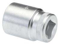02010016 STAHLWILLE 3/8 in Drive 16mm Standard Socket, 12 point, 31 mm Overall Length