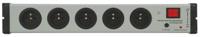 0206x02052301 Bodo Ehmann Type E - French 5 Gang Power Distribution Unit, 1.5m Cable, 16A, 250 V, Surge Protected