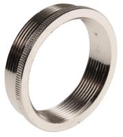 52003950 Lapp Cable Gland Adaptor, PG42 Exterior Thread, PG36 Interior Thread, Nickel Plated Brass, SKINDICHT Series