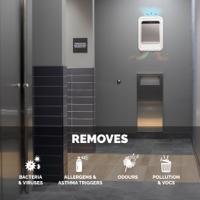 9540401 Fellowes HEPA Air Purifier, 25m², 28 dB, 32 dB, 40 dB, 49 dB, 55 dB