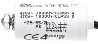 c274acf4400wa0j KEMET C27 Metallised Polypropylene Film Capacitor, 470V ac, ±5%, 4μF, Chassis Mount