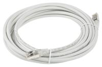 557-014 RS PRO, 5m Cat6, Grey RJ45 to Male RJ45 Male, F/UTP Shielded, Terminated LSZH Sheath
