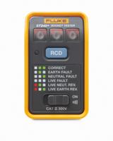 st240uk Fluke Mains Socket Tester 4mA 230V ac CAT ll 300V