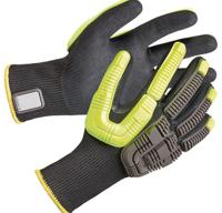 41-4413be10xl Honeywell Safety 41-4413BE Black Fibreglass, High Performance Polyethylene, Polyester, Steel Fibre Work Gloves, Size