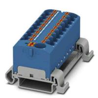 3273770 Phoenix Contact Distribution Block, 19 Way, 0.2 → 6mm², 32A, 800 V, Blue
