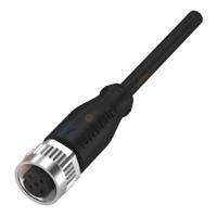 bcc0ep7 BALLUFF Male 4 way M12 to Male 4 way Unterminated Sensor Actuator Cable, 30 m