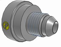 12-5trtxs Parker Hydraulic Straight Threaded Reducer UNF 1 1/16-12 Female to UNF 1/2-20 Male, 12-5TRTXS
