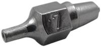 t0051314799 Weller 1 DX Desoldering Nozzle for use with Desoldering Iron for DSX80 et DXV80