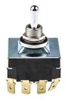 a4tn15w04 TE Connectivity Toggle Switch, Panel Mount, On-On, 4PDT, Tab Terminal
