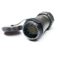 304-524 RS PRO Industrial Circular Connector, 26 Contacts, In-Line, SP29 Connector, Socket, Male, IP68, SP2911C Series