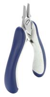 e6012crbg ideal-tek E6012 Electronics Pliers, Flat Nose Pliers, 135 mm Overall, Straight Tip, 20mm Jaw, ESD