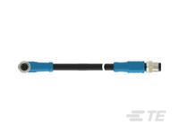 t4062114004-005 TE Connectivity Male/Female 4 way M8 to 4 way M8 Sensor Actuator Cable, 5000 mm