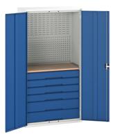 1692657311 Bott Steel Floor Standing Cupboard, 1050 x 550 x 2000mm