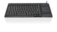 kyb500-k82b-us Ceratech KYB500-K82B-US Wired USB Touchpad Keyboard, QWERTY (US), Black