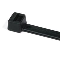 111-01917-t18r-pp-bk HellermannTyton Cable Tie, 100mm x 2.5 mm, Black Polypropylene, Pk-100