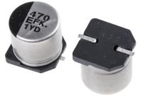 eeefk1e471ap Panasonic 470μF Aluminium Electrolytic Aluminium Electrolytic Capacitor 25V dc, Surface Mount - EEEFK1E471AP