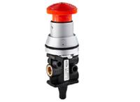 235-4726 RS PRO Emergency Stop 3/2 Pneumatic Manual Control Valve super X manual 3/2 valve Series, G 1/8, 1/8in, III B