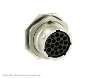 ut071412sh Souriau Sunbank by Eaton Circular Connector, 12 Contacts, Panel, Standard Connector, Socket, Female, IP68, IP69K, UT0