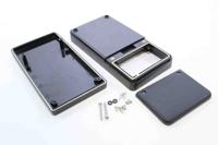 198-1367 RS PRO ABS Hand Held Enclosure, Integral Battery Compartment, IP65, 160 x 84 x 30mm