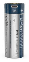 1307-0012-520 Ansmann Ansmann Li-Ion, , 3.6V, 26650, Lithium-Ion Lithium Rechargeable Battery, 5Ah