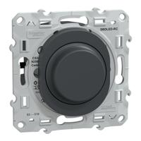 s340519 Schneider Electric 1 Way 1 Gang Push Button Dimmer Switch, 250V, 0.4W