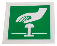 857-8611 RS PRO Vinyl Green/White Safe Conditions Label, None