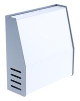 232-730 Hammond 515 Series Grey Aluminium, Steel Desktop Enclosure, Sloped Front, 159 x 155 x 58mm