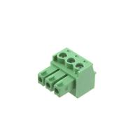 237-8474 RS PRO, 3.81mm Pitch, 3 Way, Pluggable Terminal Block, Plug, Free Hanging (In Line)