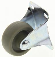 55121100 Guitel Hervieu Fixed Castor Wheel, 12kg Capacity, 32mm Wheel