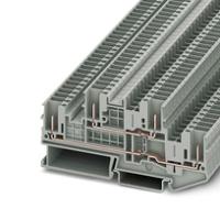 3061486 Phoenix Contact  Grey, 0.08 → 4mm², 2-Level, Plug-In Termination