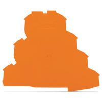 2002-4192 WAGO TOPJOB S Series End and Intermediate Plate for Use with DIN Rail Terminal Block, IECEx