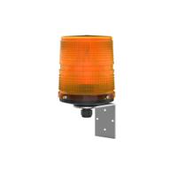 21154634007 Pfannenberg PMF LED-HI-SIL Series Amber Flashing Beacon, 12/24 V dc, Direct Mount / Bracket Mount, LED Bulb, IP55