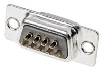 a-df-09-llg ASSMANN WSW A-DF 9 Way Panel Mount D-sub Connector Socket