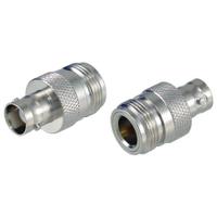 axa-nfbf L-Com Straight Coaxial Adapter BNC Socket to N Socket 1GHz