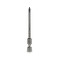 1212479 Phoenix Contact Phillips Driver Bit, PH 1 x 70 mm Tip, 1/4 in Drive, Pozidriv Drive, 70 mm Overall