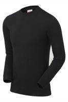 xfrc101-2xl PULSAR Black Cotton, Modacrylic Thermal Shirt, XXL
