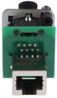 rsne8fdp-b Neutrik EtherCon Series 2-Port RJ45 Female Adapter, Cat5e, Unshielded