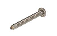 287-3913 RS PRO Stainless Steel Pan Head Self Tapping Screw, N°12 x 1.3/4in Long 45mm Long