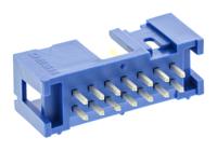 75869-102lf Amphenol ICC Quickie Series Straight Through Hole PCB Header, 14 Contact(s), 2.54 mm Pitch, 2 Row, Shrouded