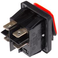 b4mask48n1r0000 Molveno Illuminated DPST, On-Off Rocker Switch Panel Mount