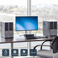 sv431dpu3a2 StarTech.com 4 Port USB DisplayPort KVM Switch, 3.5 mm Stereo 3840 x 2160 Maximum Resolution