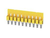 1052060000 Weidmuller WQV Series Jumper Bar for Use with DIN Rail Terminal Blocks, 41A